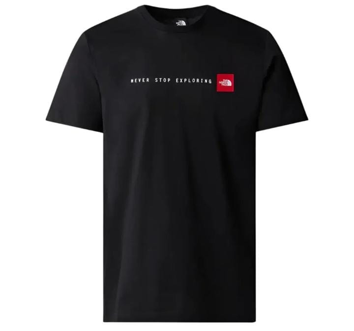 The North Face “Never Stop Exploring” T-Shirt (Unisex)