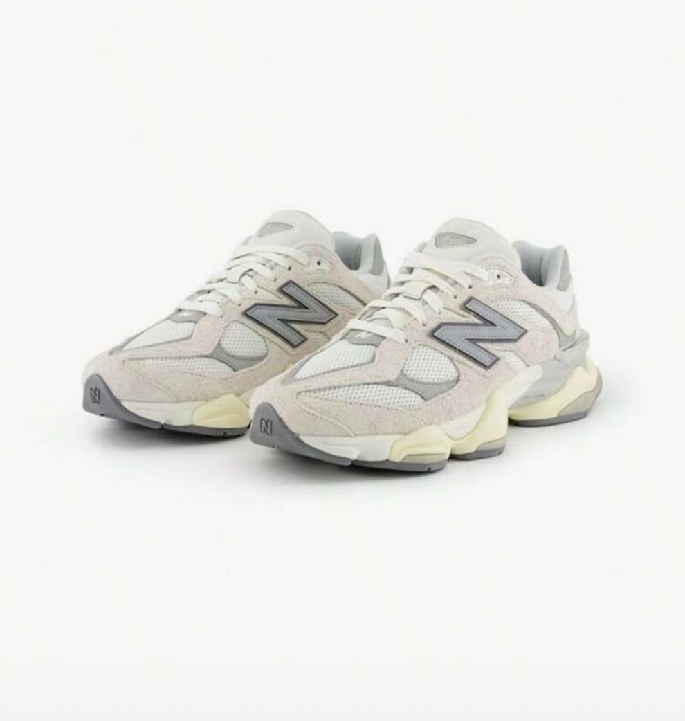 New Balance 9060 Sea Salt / White Sneakers (Unisex)